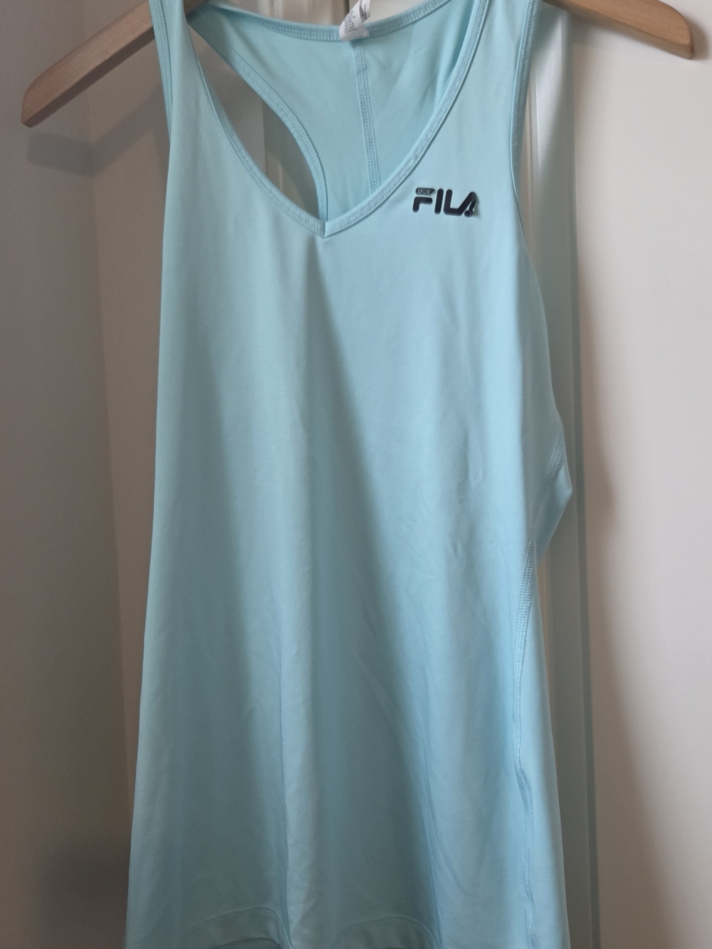 FILA Light Aqua Racerback Tank Top